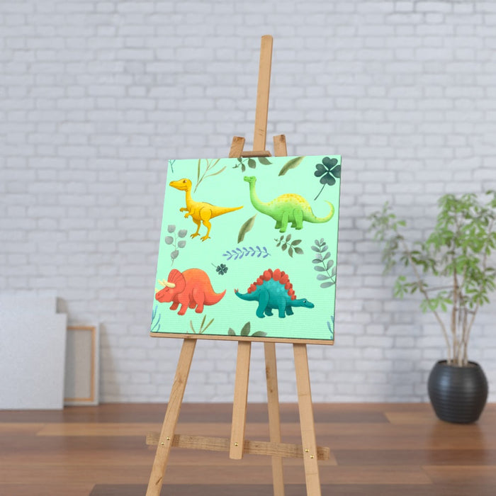 Wall Canvas - Dino Light - printonitshop