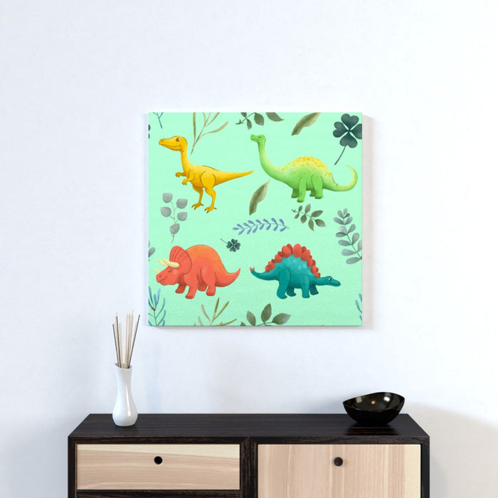 Wall Canvas - Dino Light - printonitshop