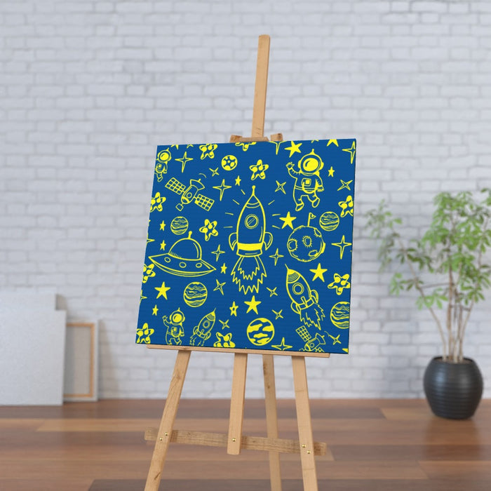 Wall Canvas - Space - printonitshop