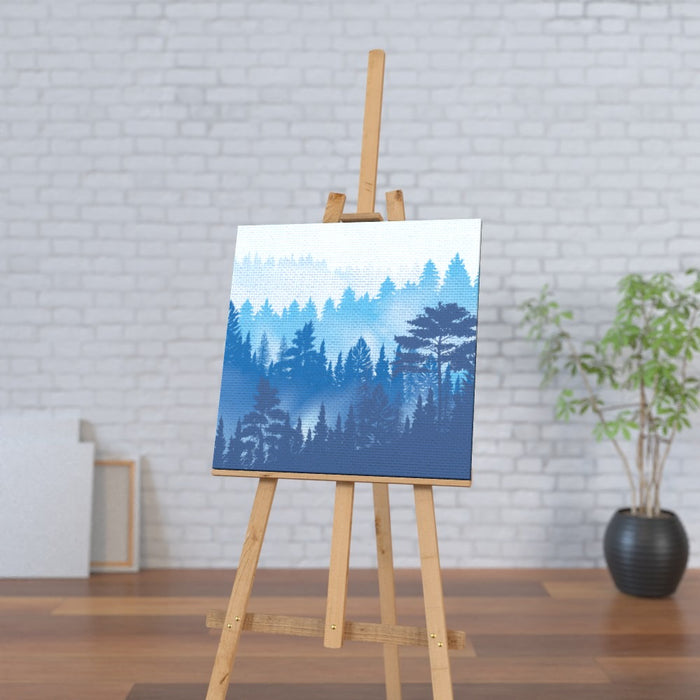 Wall Canvas - Forrest Blue - printonitshop