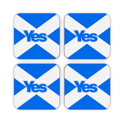 Coasters - Scotland Yes - printonitshop