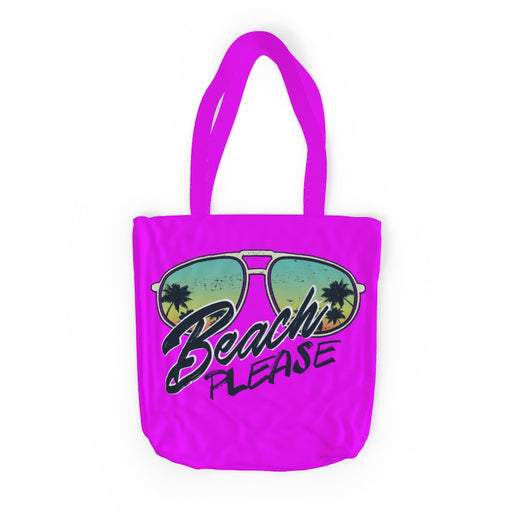 Tote Bag - Beach Please - Pink - printonitshop