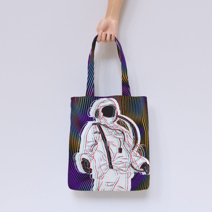 Tote Bag - Trippy Spaceman - printonitshop