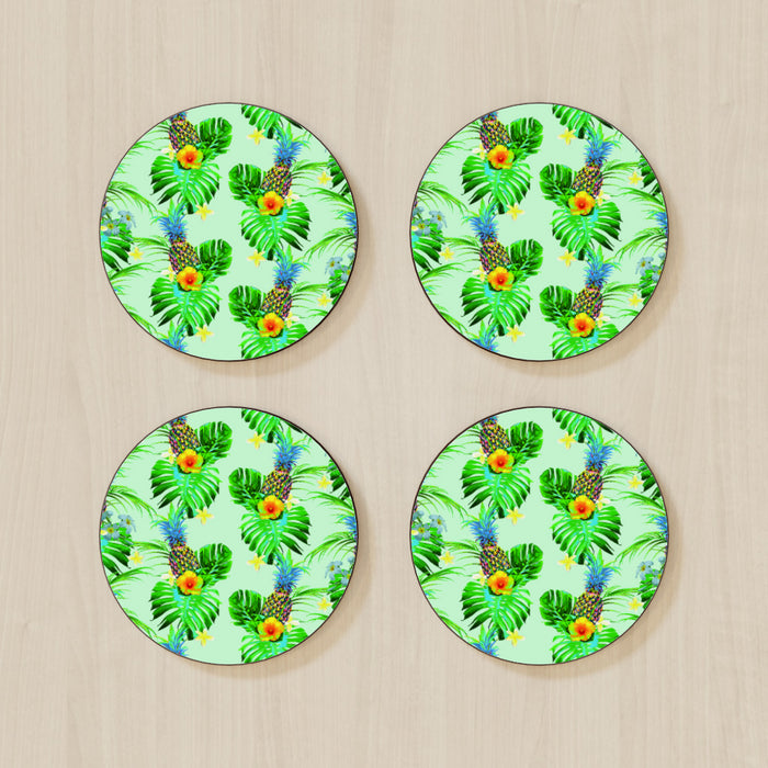 Coasters - Tropical Green - printonitshop