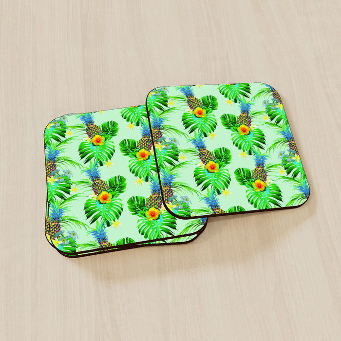 Coasters - Tropical Green - printonitshop