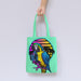 Tote Bag - Colourful Parrot - Green Zest - printonitshop