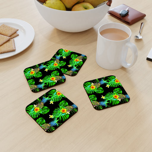 Coasters - Tropical Black - printonitshop