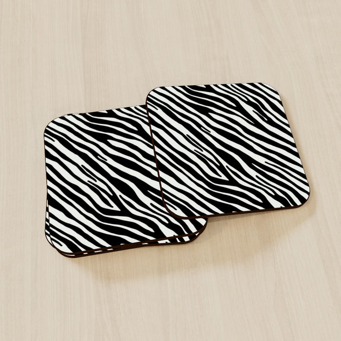 Coasters - Zebra - printonitshop