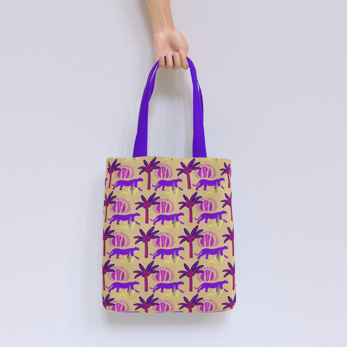 Tote Bag - Purple Panthers - printonitshop