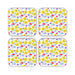 Coasters - Yellow Flowers - printonitshop