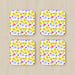 Coasters - Yellow Flowers - printonitshop