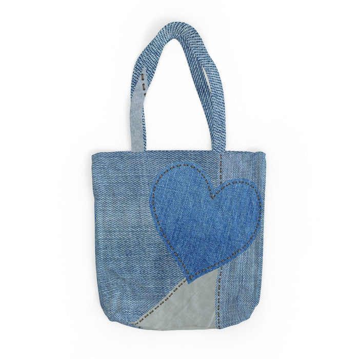 Tote Bag - Denim Heart - printonitshop