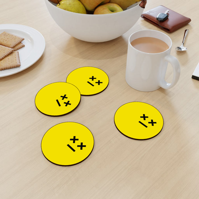 Coasters - XX Face - printonitshop