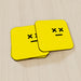 Coasters - XX Face - printonitshop