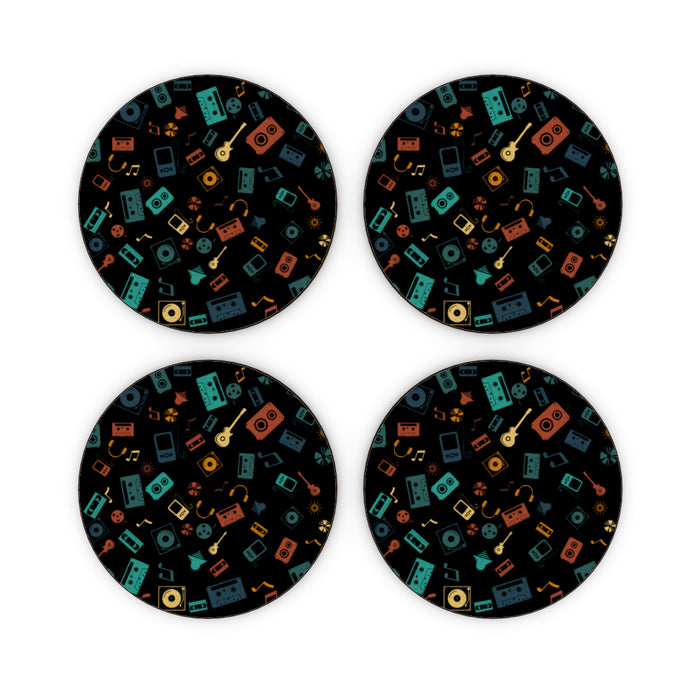 Coasters - Retro Music - printonitshop