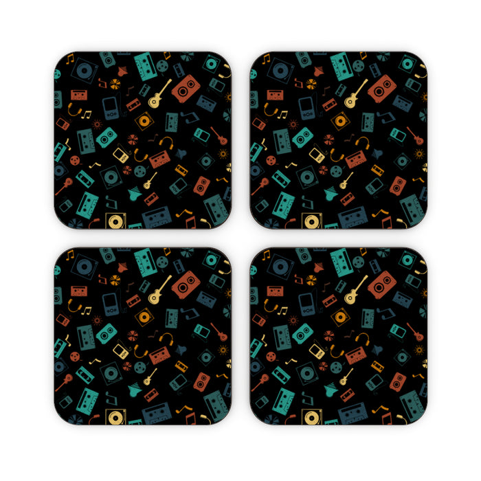 Coasters - Retro Music - printonitshop