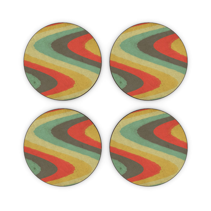 Coasters - Textured Retro - printonitshop