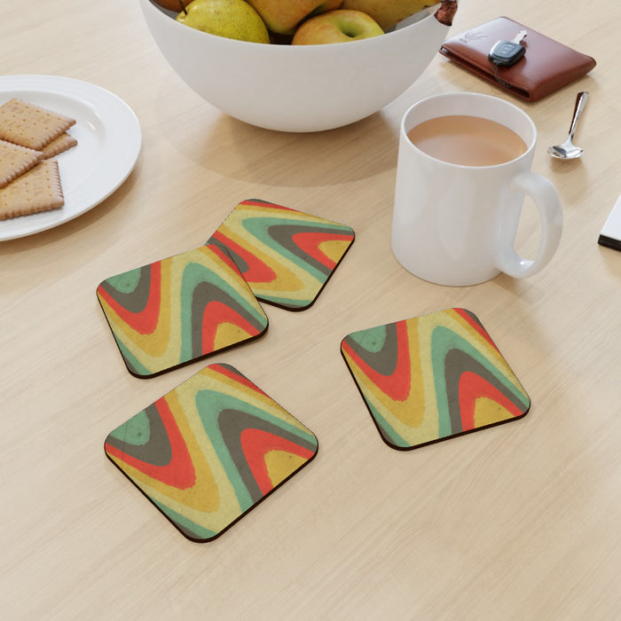 Coasters - Textured Retro - printonitshop