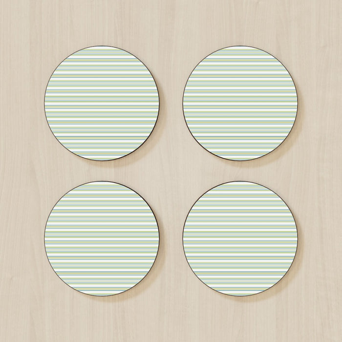 Coasters - Green Lines - printonitshop