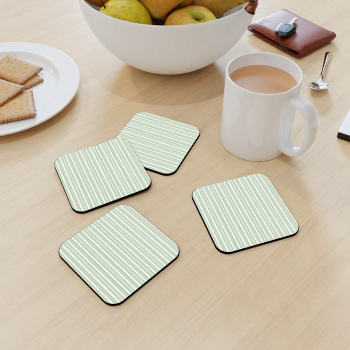 Coasters - Green Lines - printonitshop