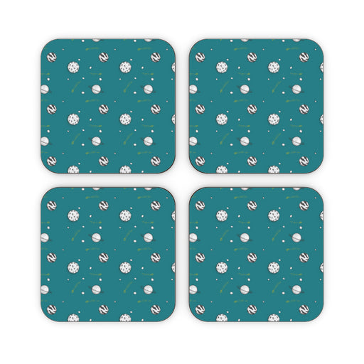 Coasters - Planets Teal - printonitshop