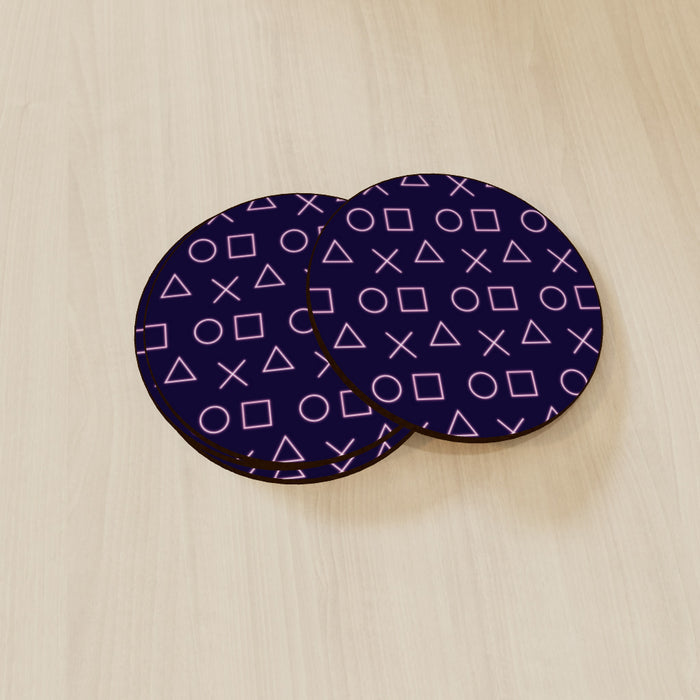 Coasters - Neon Gamer - printonitshop