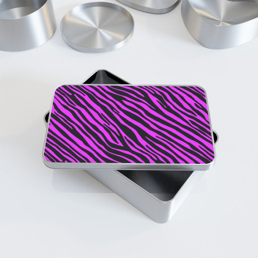 Metal Tins - Pink Zebra - printonitshop