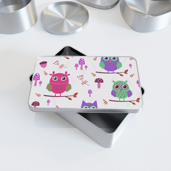 Metal Tins - Owl Friends - printonitshop