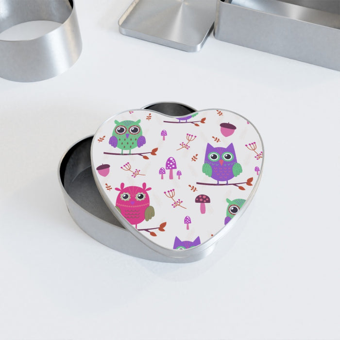 Metal Tins - Owl Friends - printonitshop