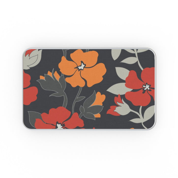 Metal Tins - Orange Flowers - printonitshop