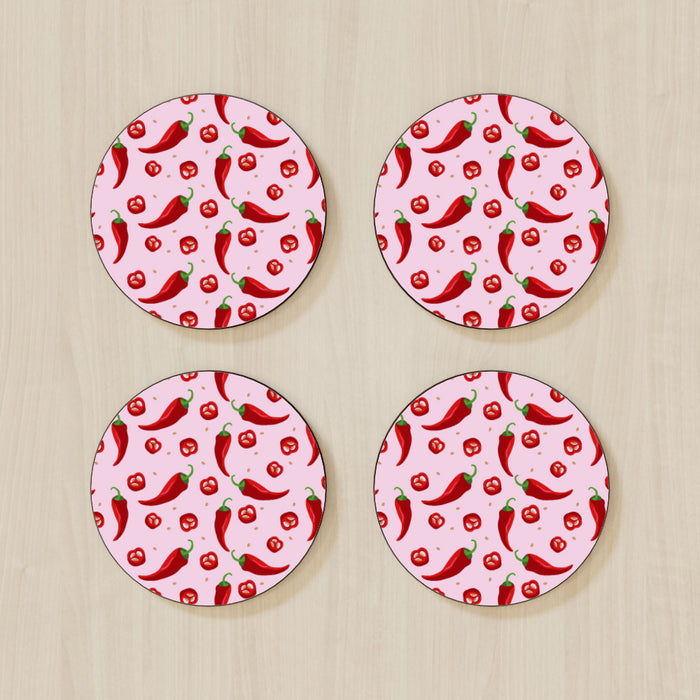 Coasters - Chillies - printonitshop