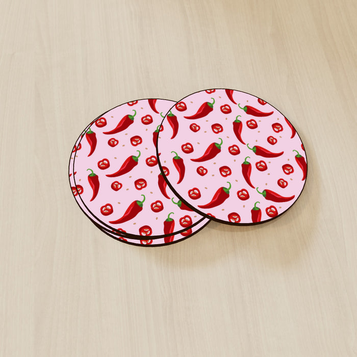 Coasters - Chillies - printonitshop