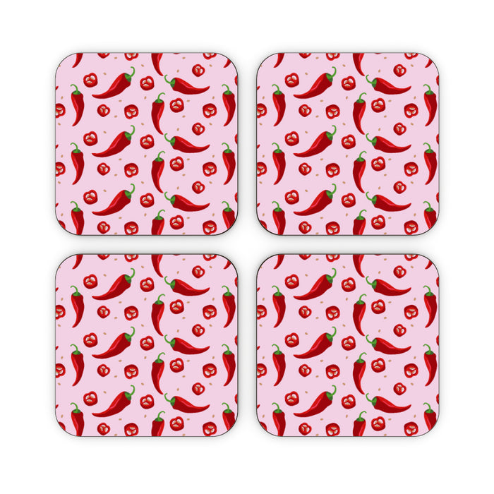 Coasters - Chillies - printonitshop