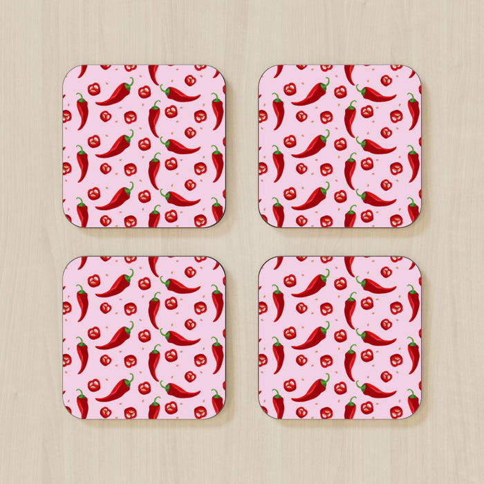 Coasters - Chillies - printonitshop