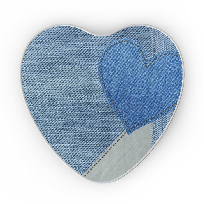 Metal Tins - Denim Heart - printonitshop