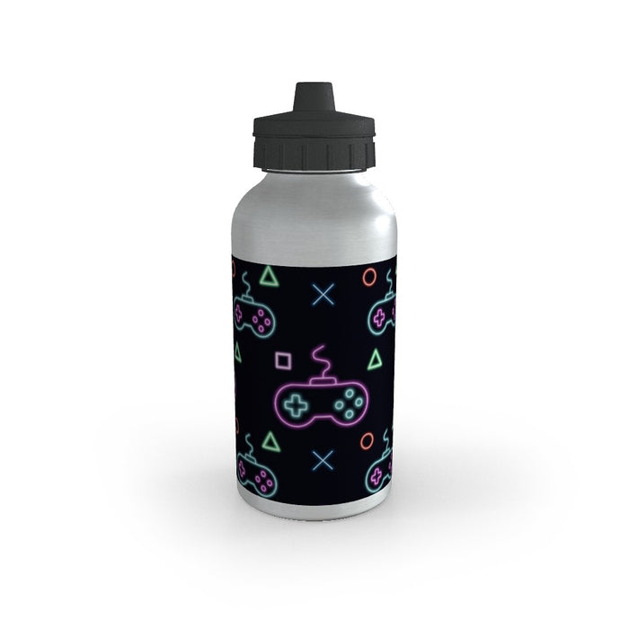 Sports Bottles - Gaming Neon Black - printonitshop