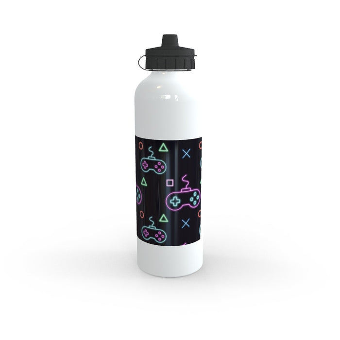 Sports Bottles - Gaming Neon Black - printonitshop