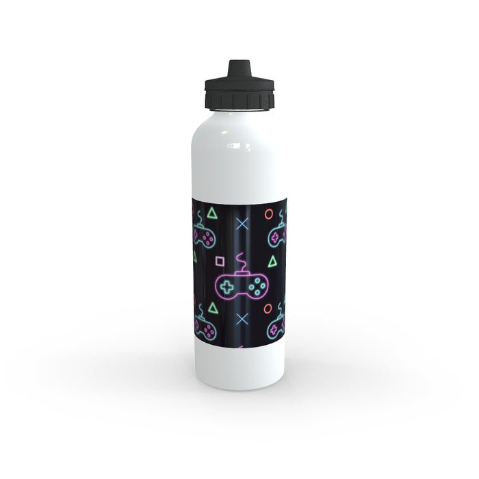 Sports Bottles - Gaming Neon Black - printonitshop