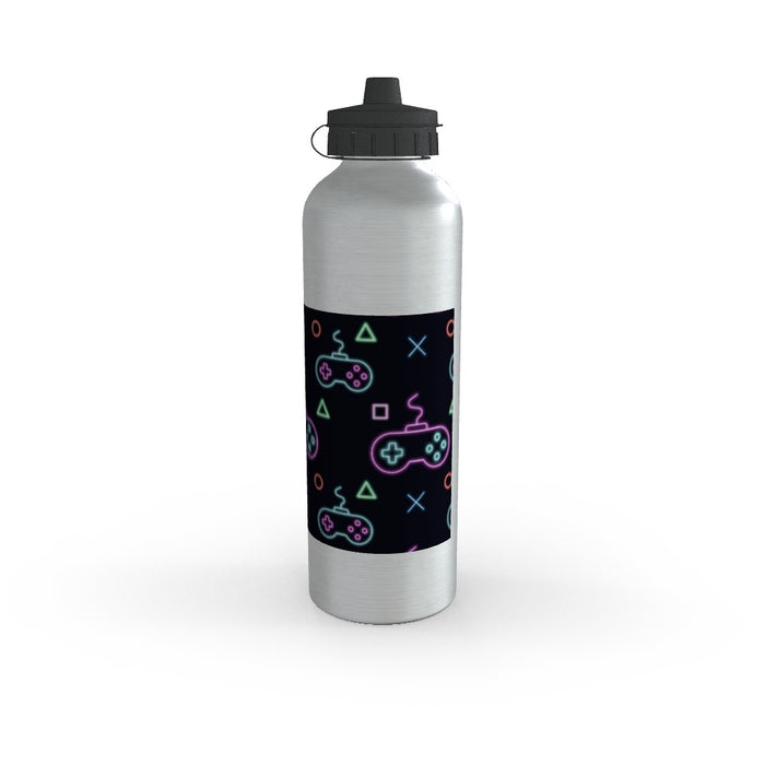 Sports Bottles - Gaming Neon Black - printonitshop