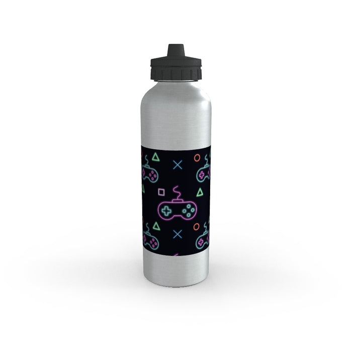 Sports Bottles - Gaming Neon Black - printonitshop