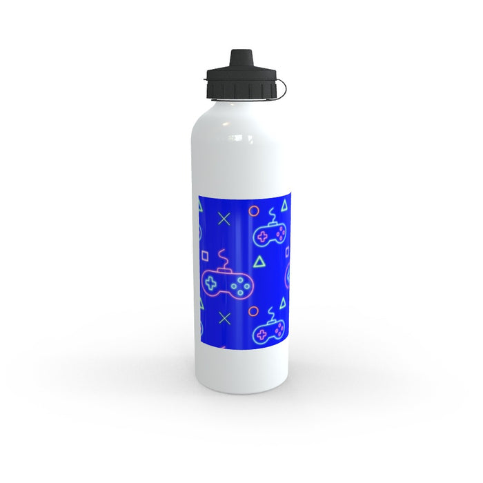 Sports Bottles - Gaming Neon Blue - printonitshop