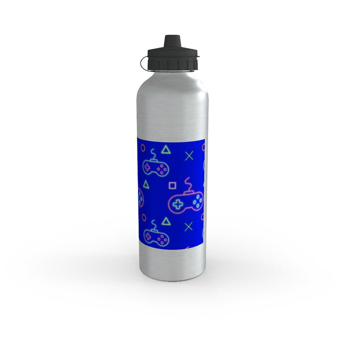 Sports Bottles - Gaming Neon Blue - printonitshop