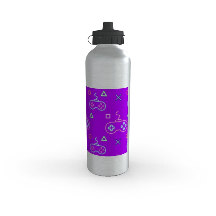 Sports Bottles - Gaming Neon Purple - printonitshop