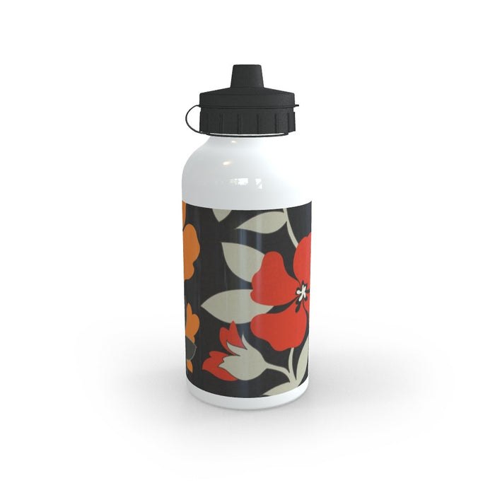 Sport Bottles - Orange Flowers - printonitshop