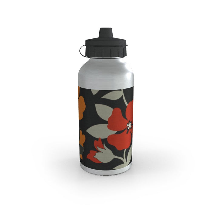 Sport Bottles - Orange Flowers - printonitshop