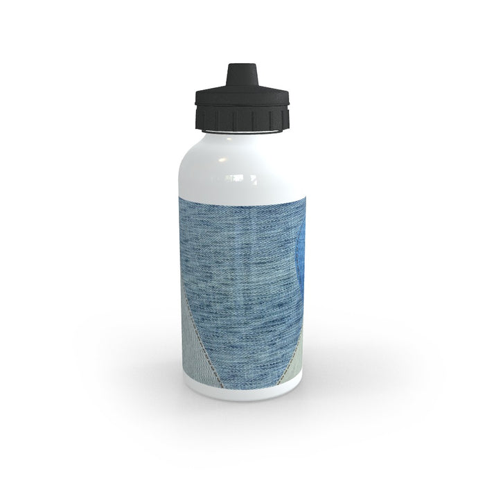 Sports Bottles - Denim Heart - printonitshop