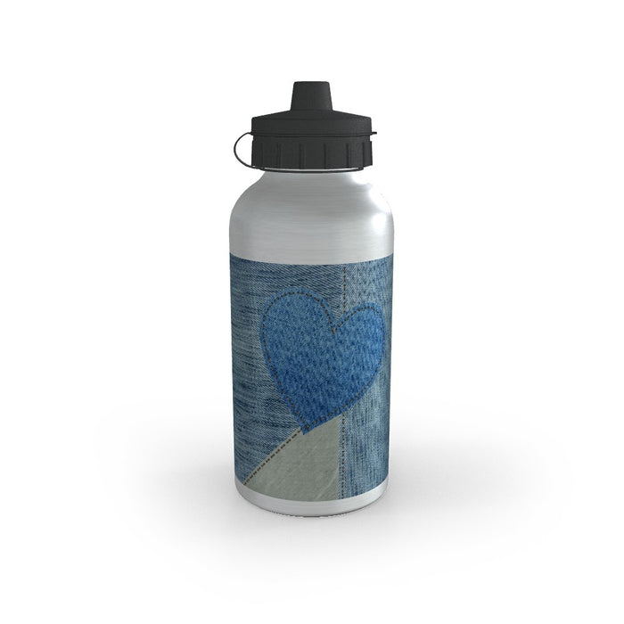 Sports Bottles - Denim Heart - printonitshop