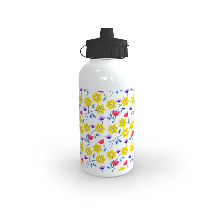 Sports Bottles - Yellow Flowers - printonitshop