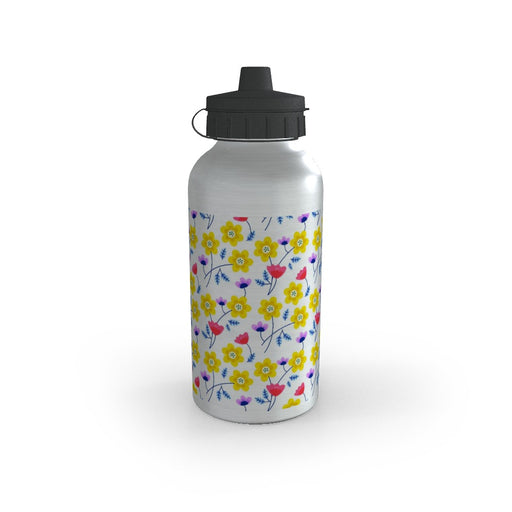 Sports Bottles - Yellow Flowers - printonitshop