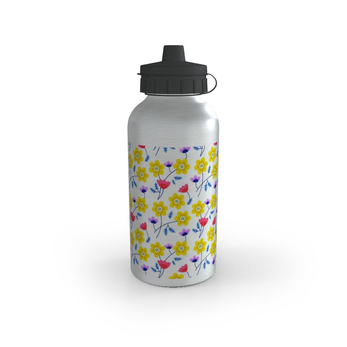 Sports Bottles - Yellow Flowers - printonitshop